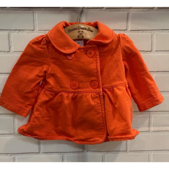 Carter's Other - Carter's Just One You 3 Month Baby Girl Coral Button Up Collared Petti Coat